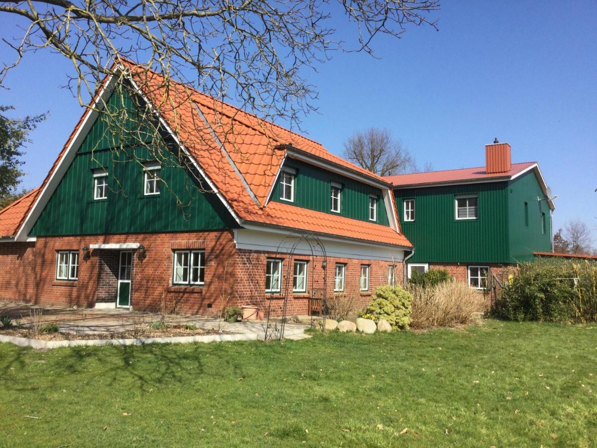 Ferienwohnung Weideglueck Osten 외부 사진